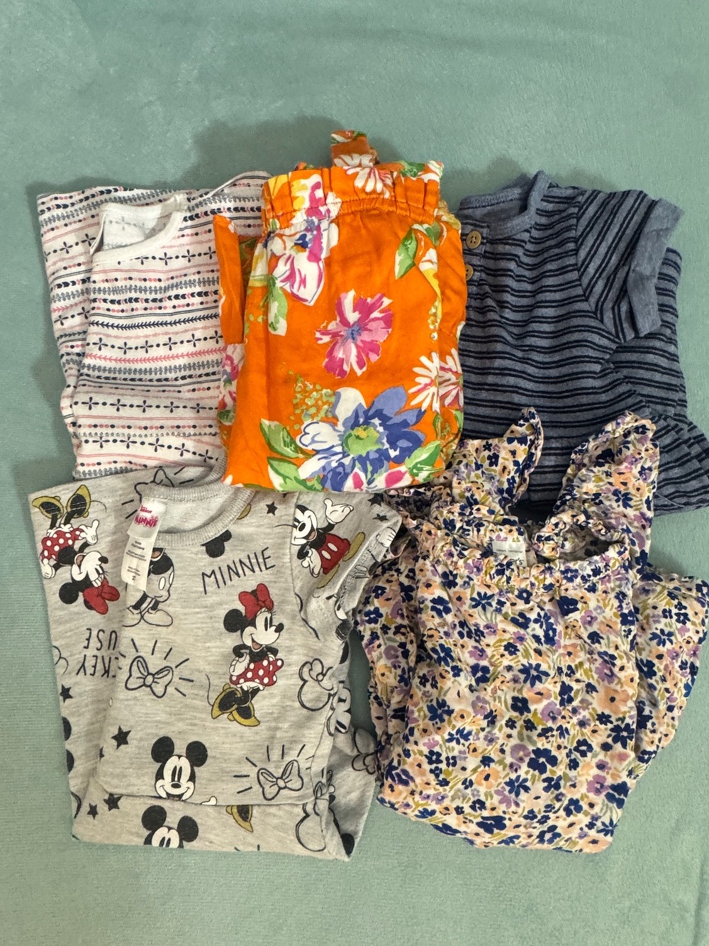 Bundle of 5 girls' dresses, size 18M